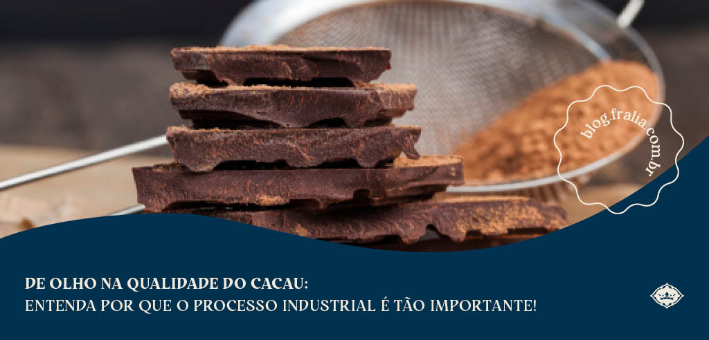 cacau na indústria de alimentos