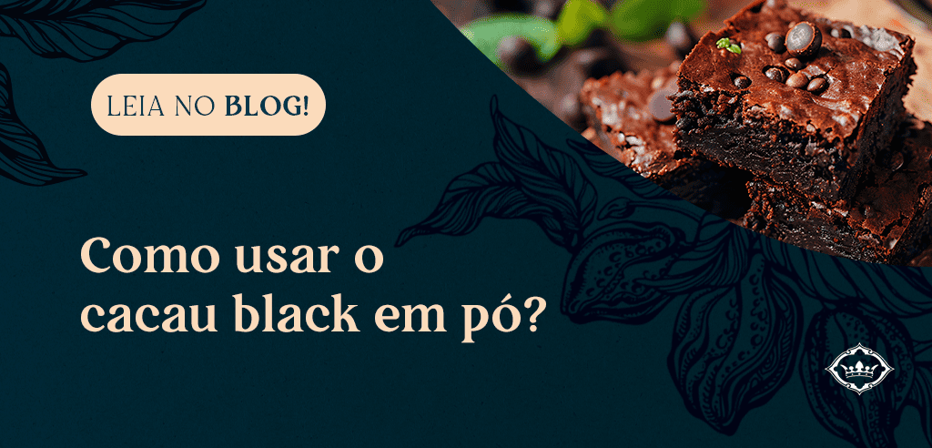 cacau black em pó